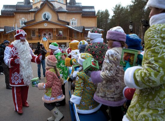 Father Frost celebrates his birthday in Veliky Ustyug