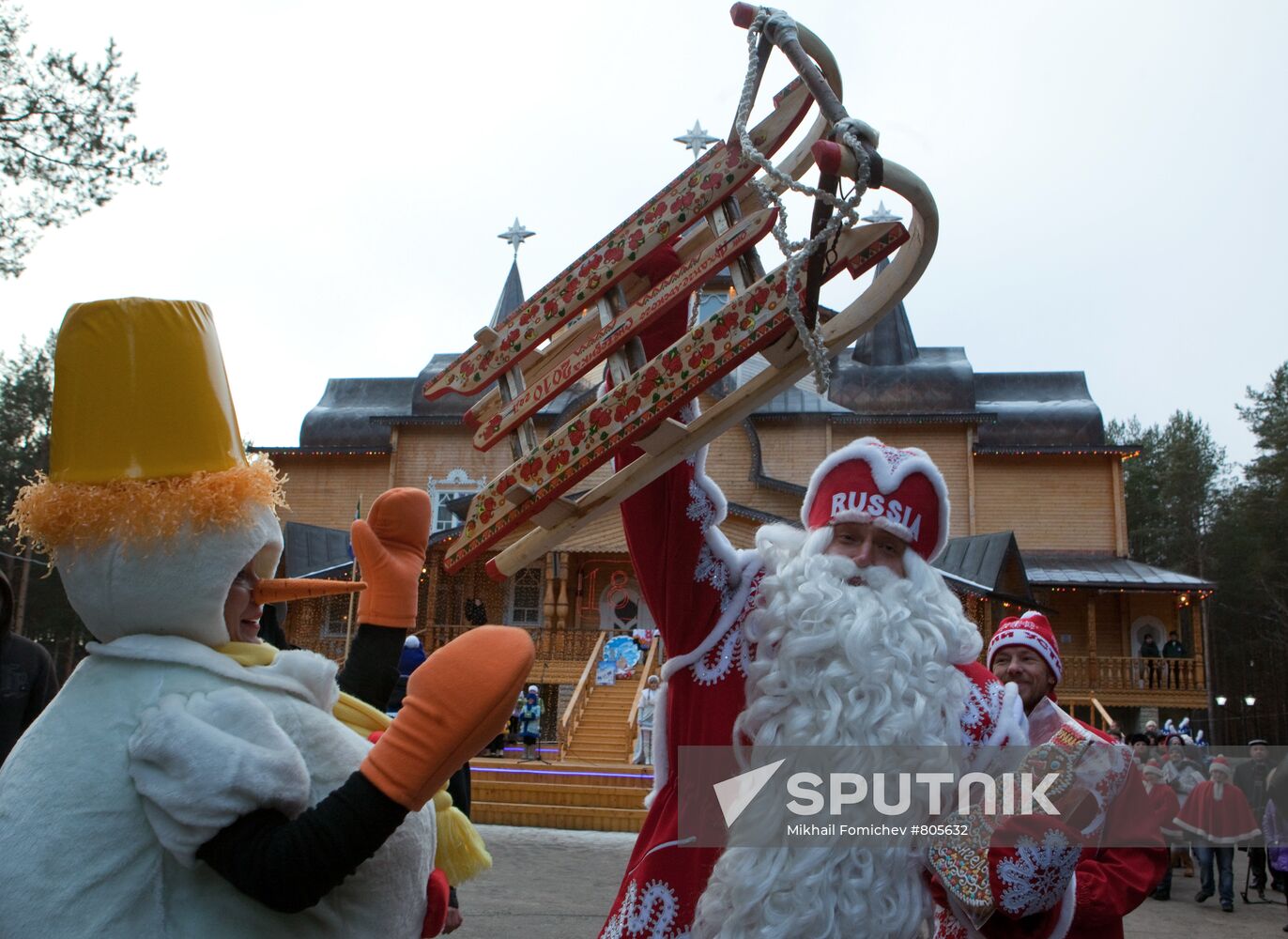 Father Frost celebrates his birthday in Veliky Ustyug