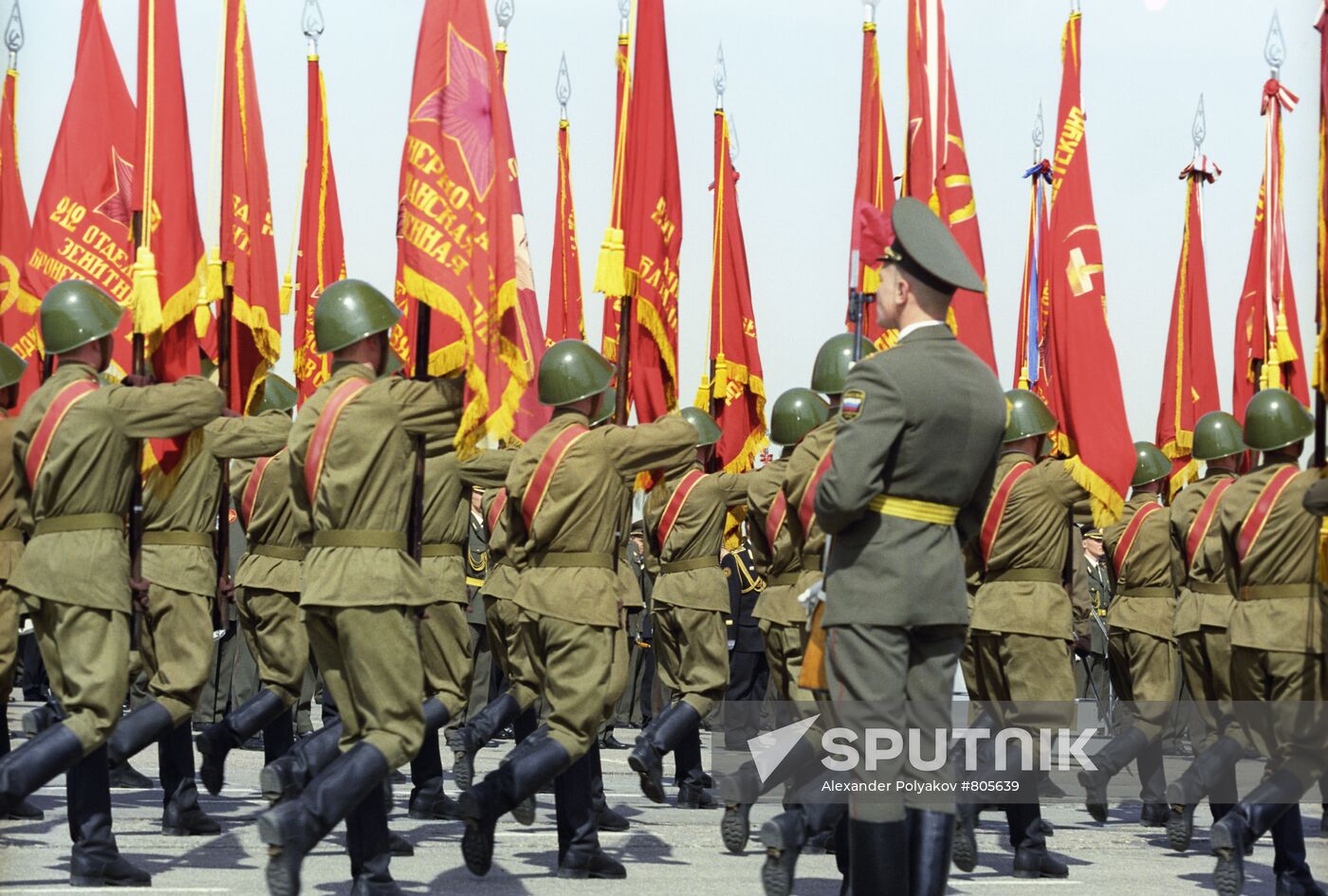 Celebration of the 58th anniversary of the Victory in WWII