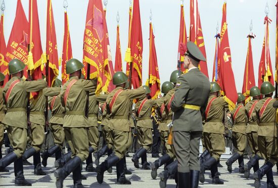 Celebration of the 58th anniversary of the Victory in WWII
