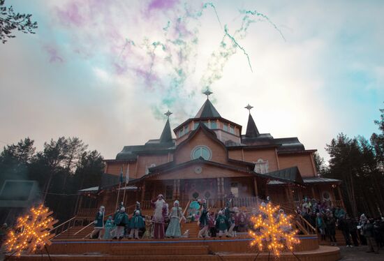 Father Frost celebrates his birthday in Veliky Ustyug