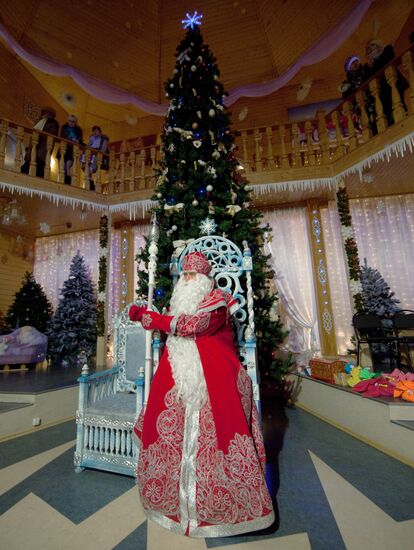 Father Frost celebrates his birthday in Veliky Ustyug