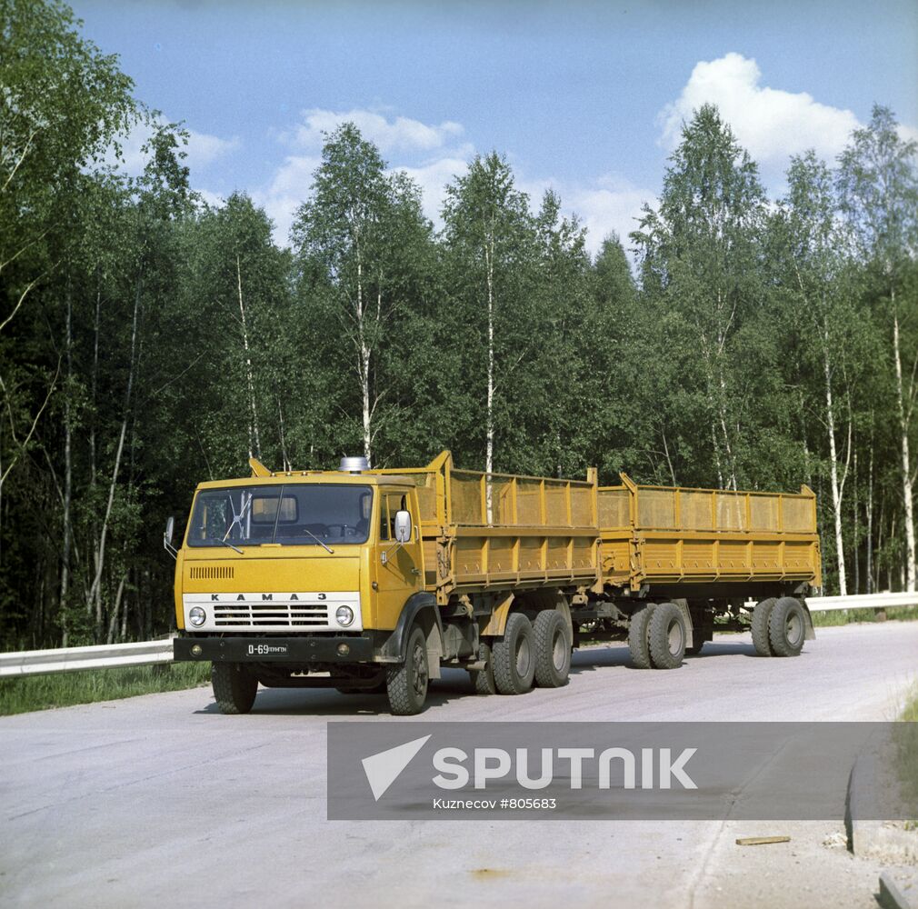KamAZ-54102 truck train