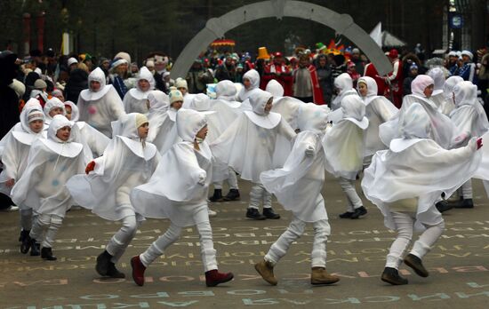 Father Frost celebrates his birthday in Veliky Ustyug