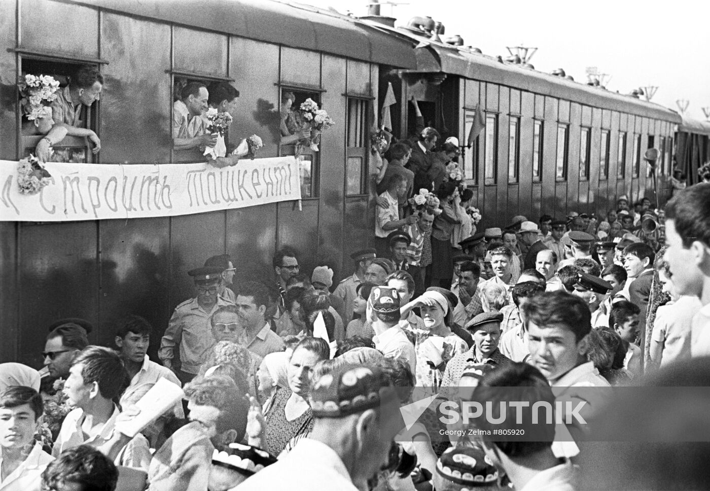 Builders arrive in Tashkent