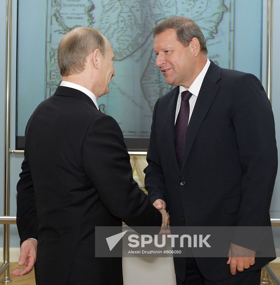 Vladimir Putin visits the Northwest Federal District