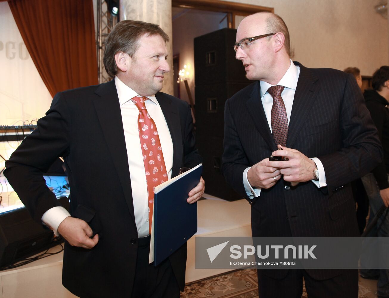 Boris Titov and Dmitry Chernyshenko