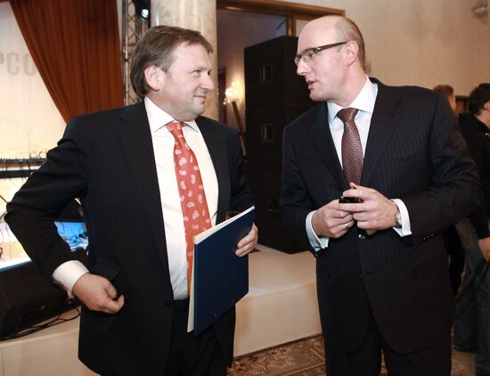 Boris Titov and Dmitry Chernyshenko