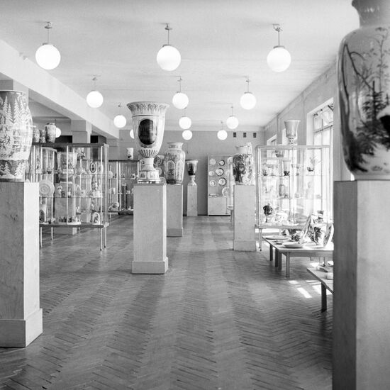 M.V. Lomonosov Porcelain Factory Museum in Leningrad