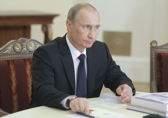 Vladimir Putin visits North Western Federal District