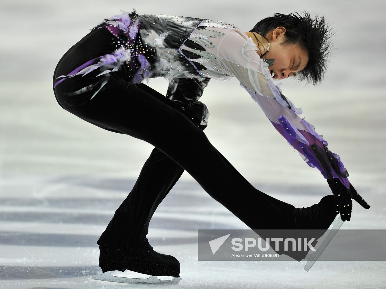 Men's Singles. Short Program. ISU Grand Prix of Figure Skating.