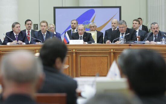 Vladimir Putin visits North Western Federal District