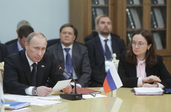 Vladimir Putin visits North Western Federal District