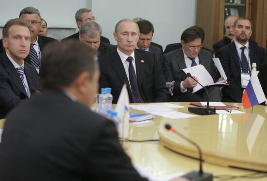 Vladimir Putin visits North Western Federal District