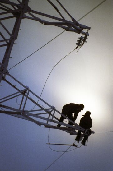 A power-transmission line