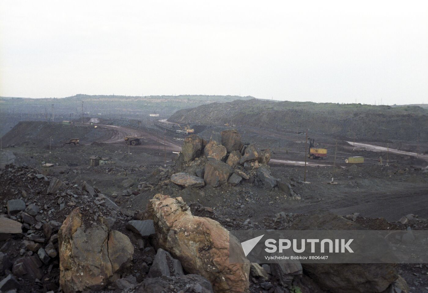 An opencast stripping