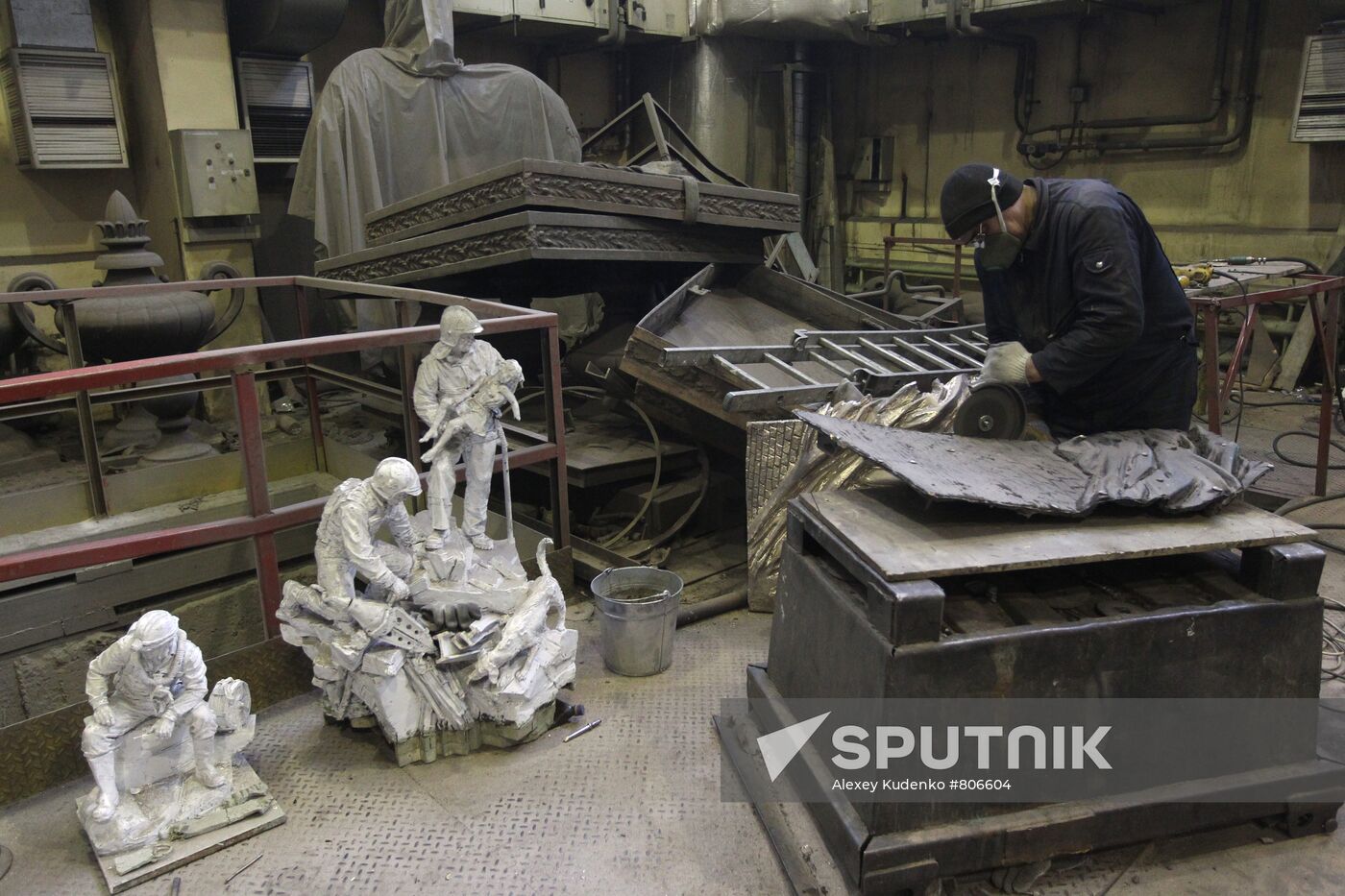 "We Were Together in Battle With Fascism" monument