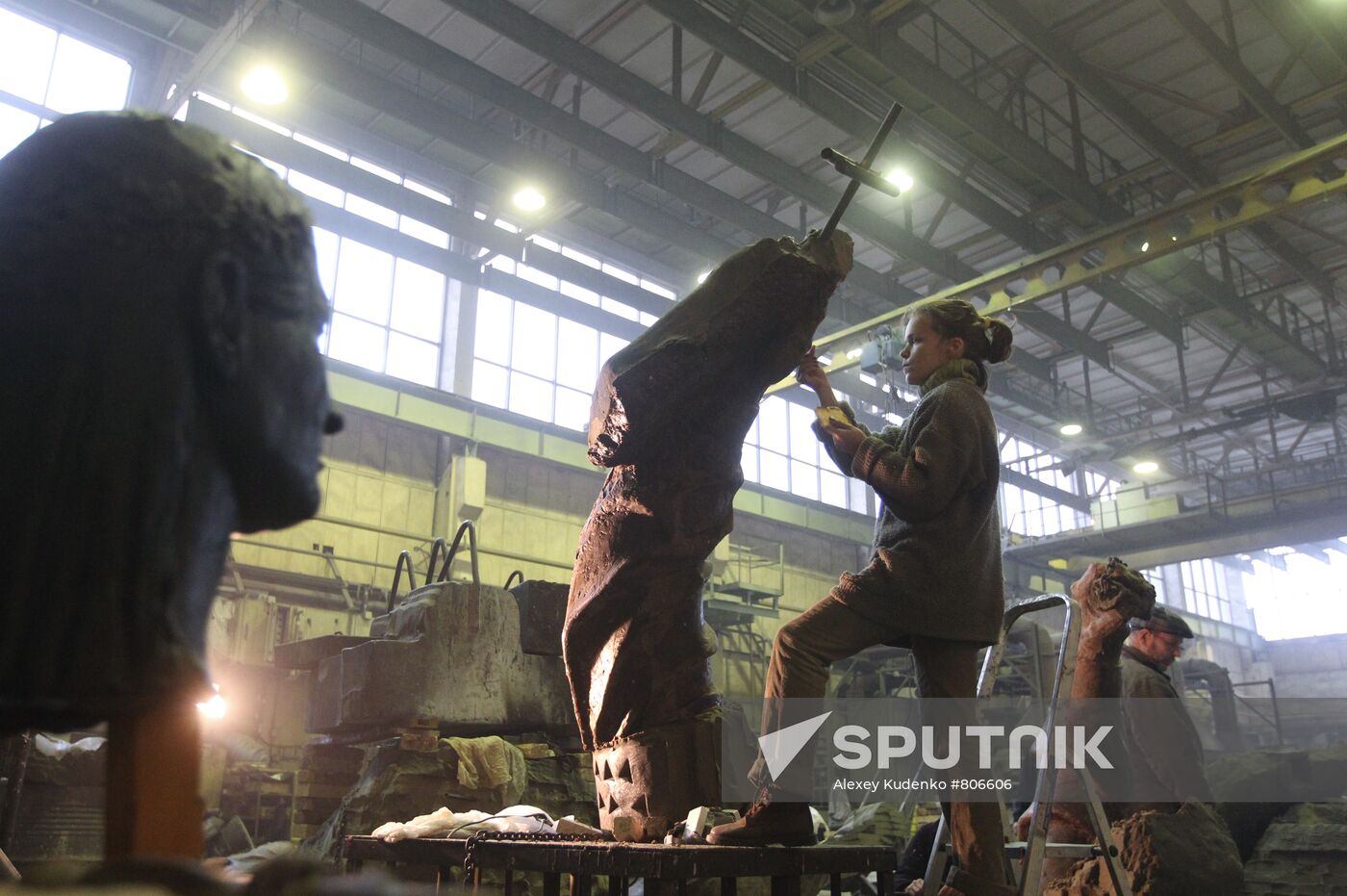 "We Were Together in Battle With Fascism" monument