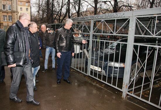 Sergei Sobyanin's Saturday tour of the city