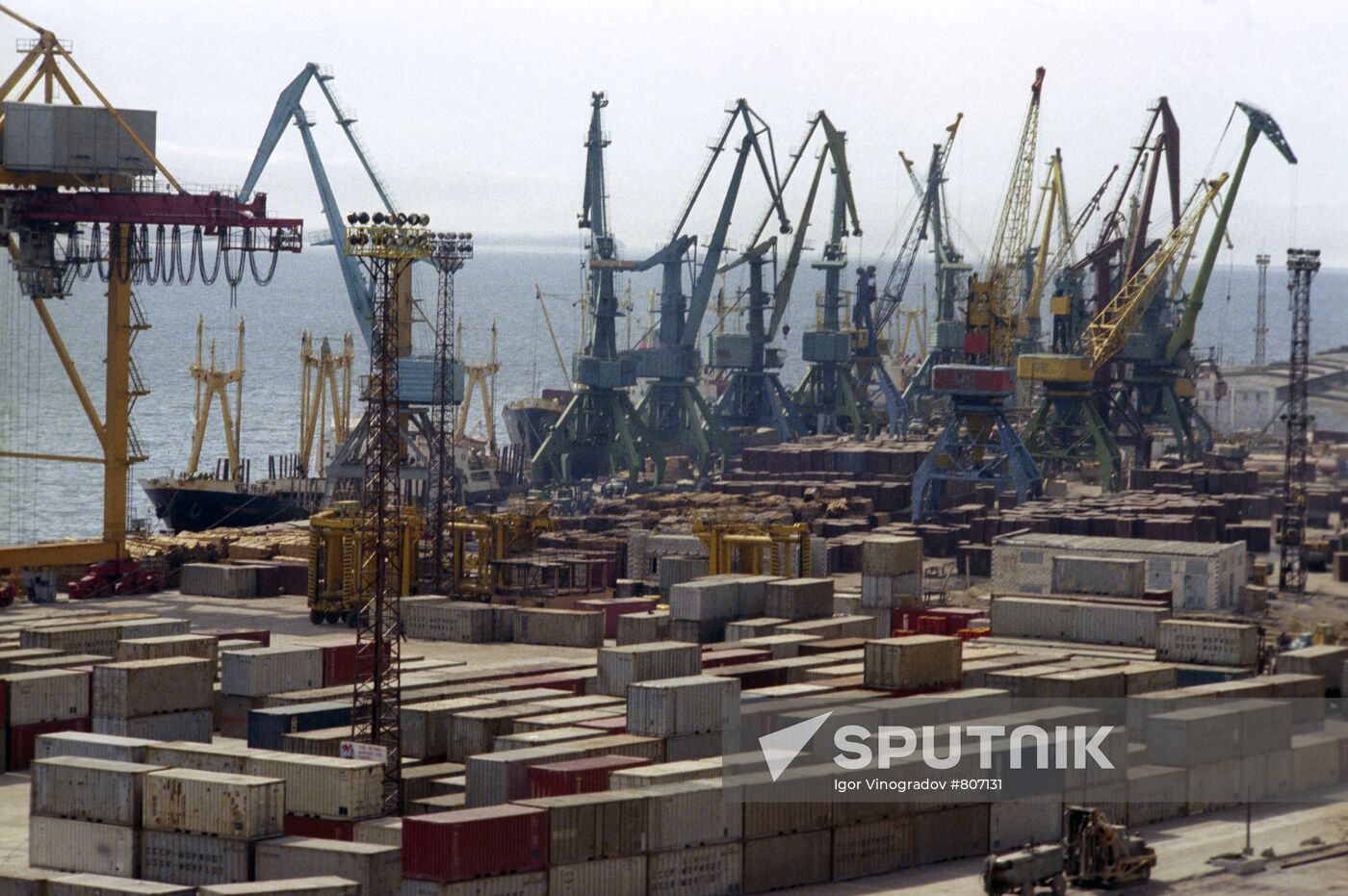 The Magadan port