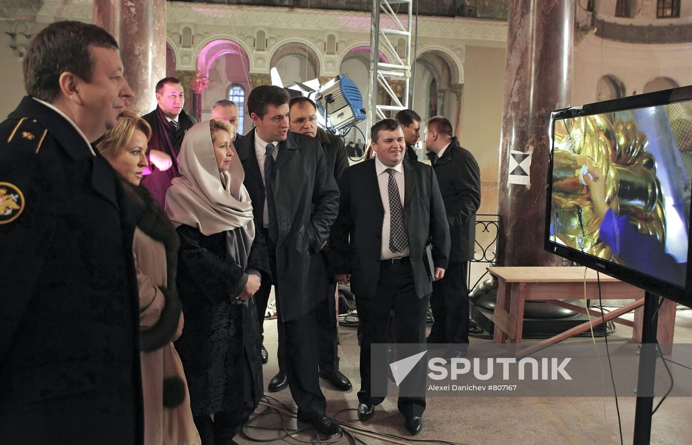 Svetlana Medvedev visits Kronshtadt