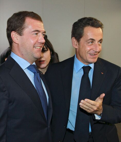 President Medvedev arrives in Lisbon for Russia-NATO summit