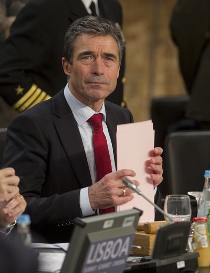 NATO Secretary General Anders Rasmussen