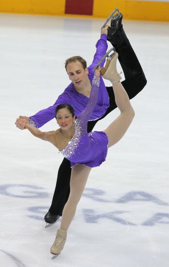 Figure skating. ISU Grand Prix. Pair skating