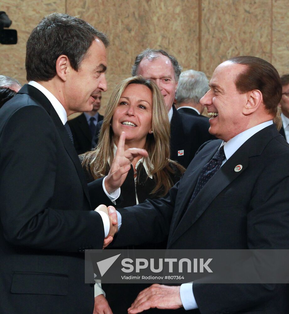 President Medvedev at Russia-NATO summit