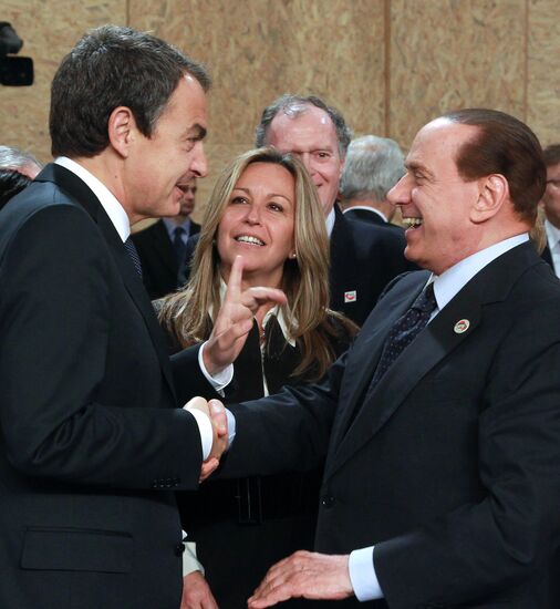 President Medvedev at Russia-NATO summit