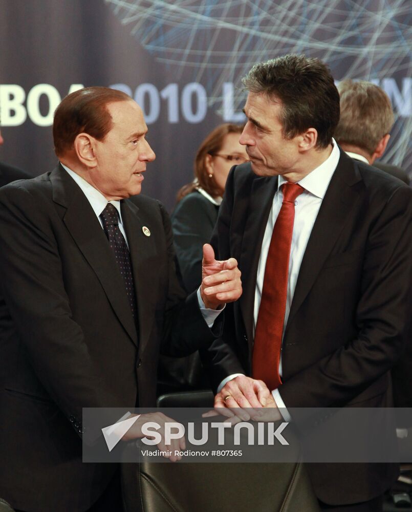 President Medvedev at Russia-NATO summit