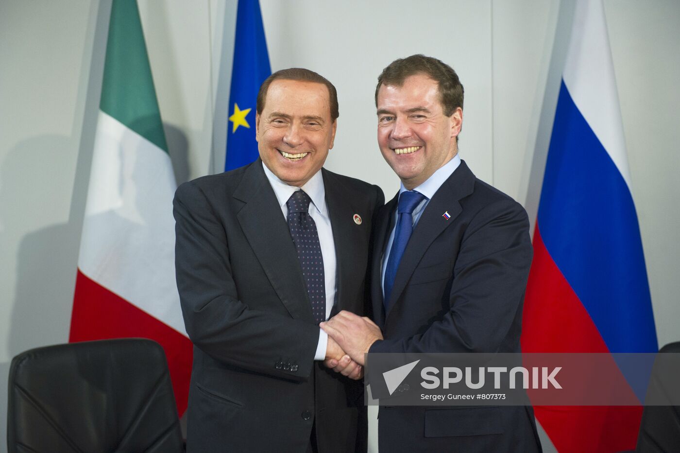 Dmitry Medvedev, Silvio Berlusconi