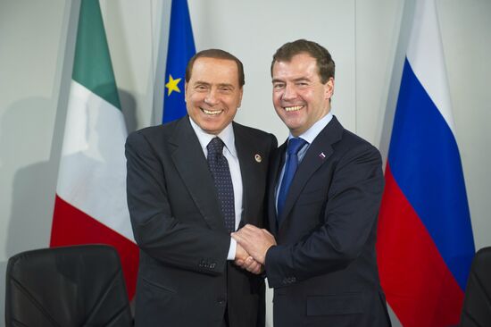 Dmitry Medvedev, Silvio Berlusconi