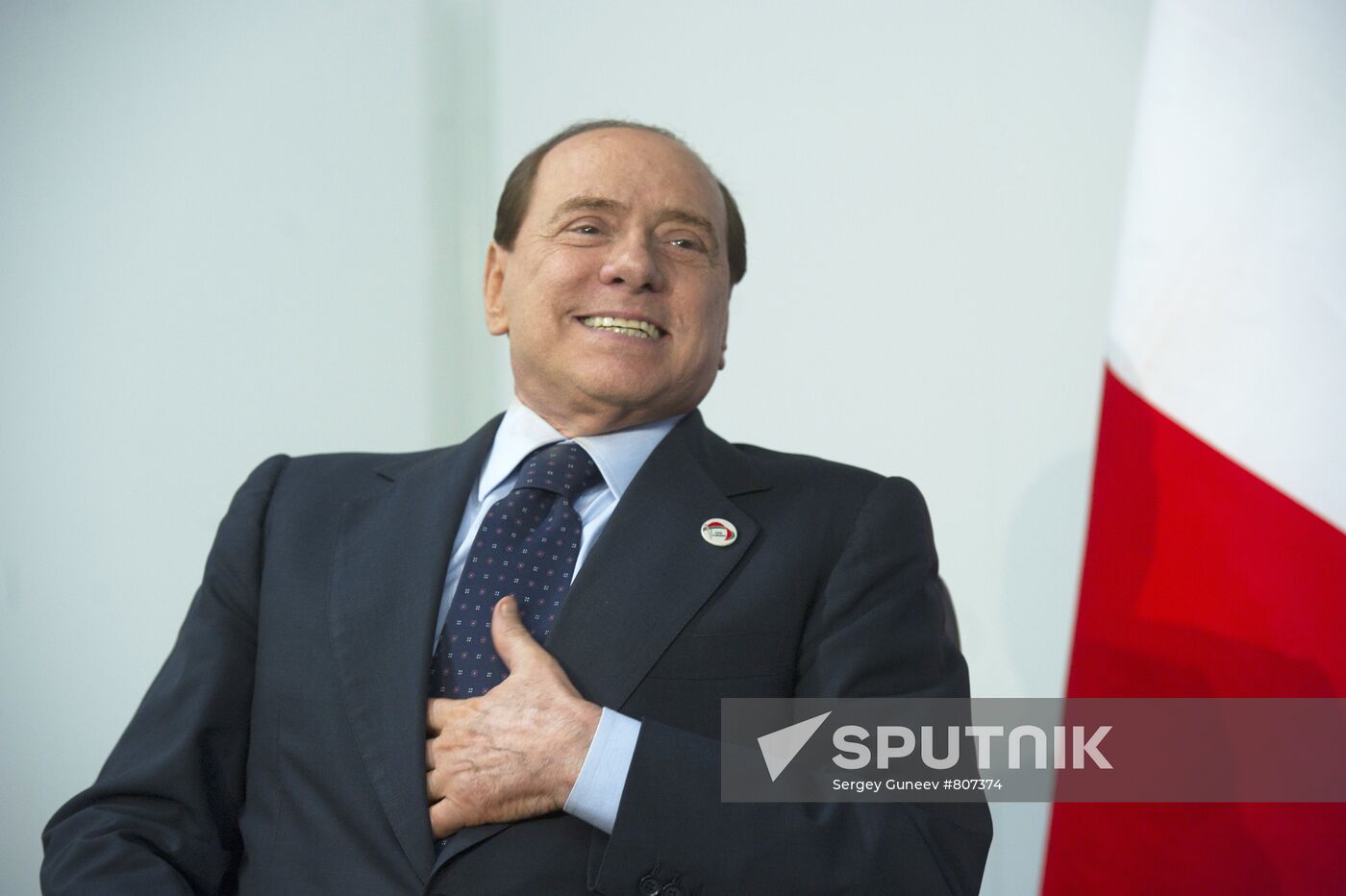 Italian Prime Minister Silvio Berlusconi