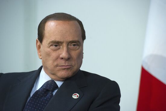 Italian Prime Minister Silvio Berlusconi