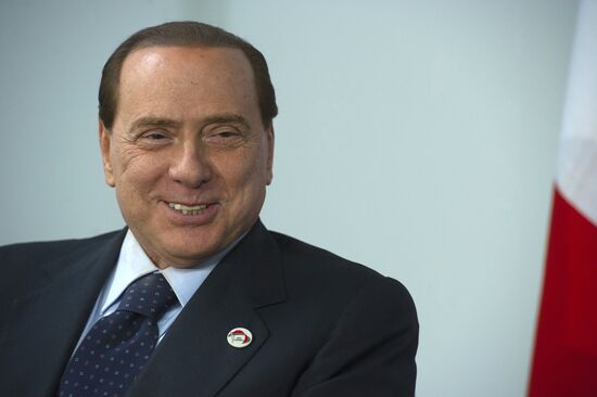 Italian Prime Minister Silvio Berlusconi