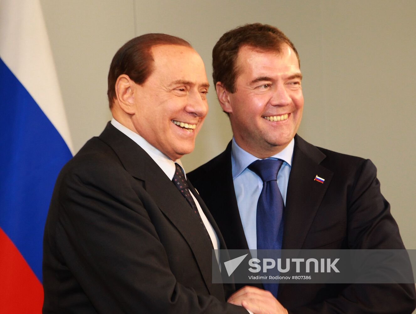 Dmitry Medvedev, Silvio Berlusconi