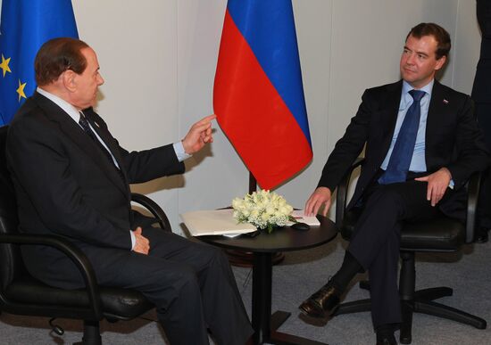 Dmitry Medvedev, Silvio Berlusconi