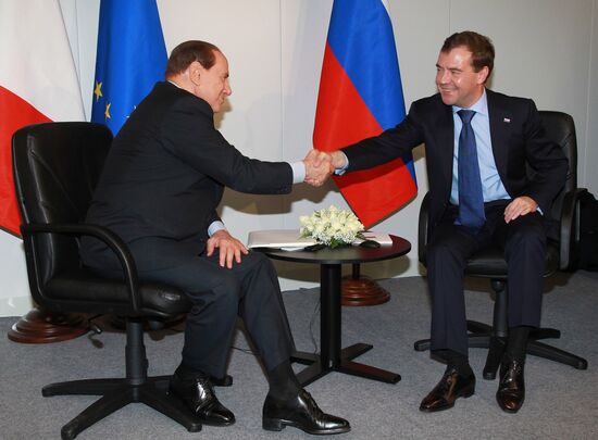 Dmitry Medvedev, Silvio Berlusconi