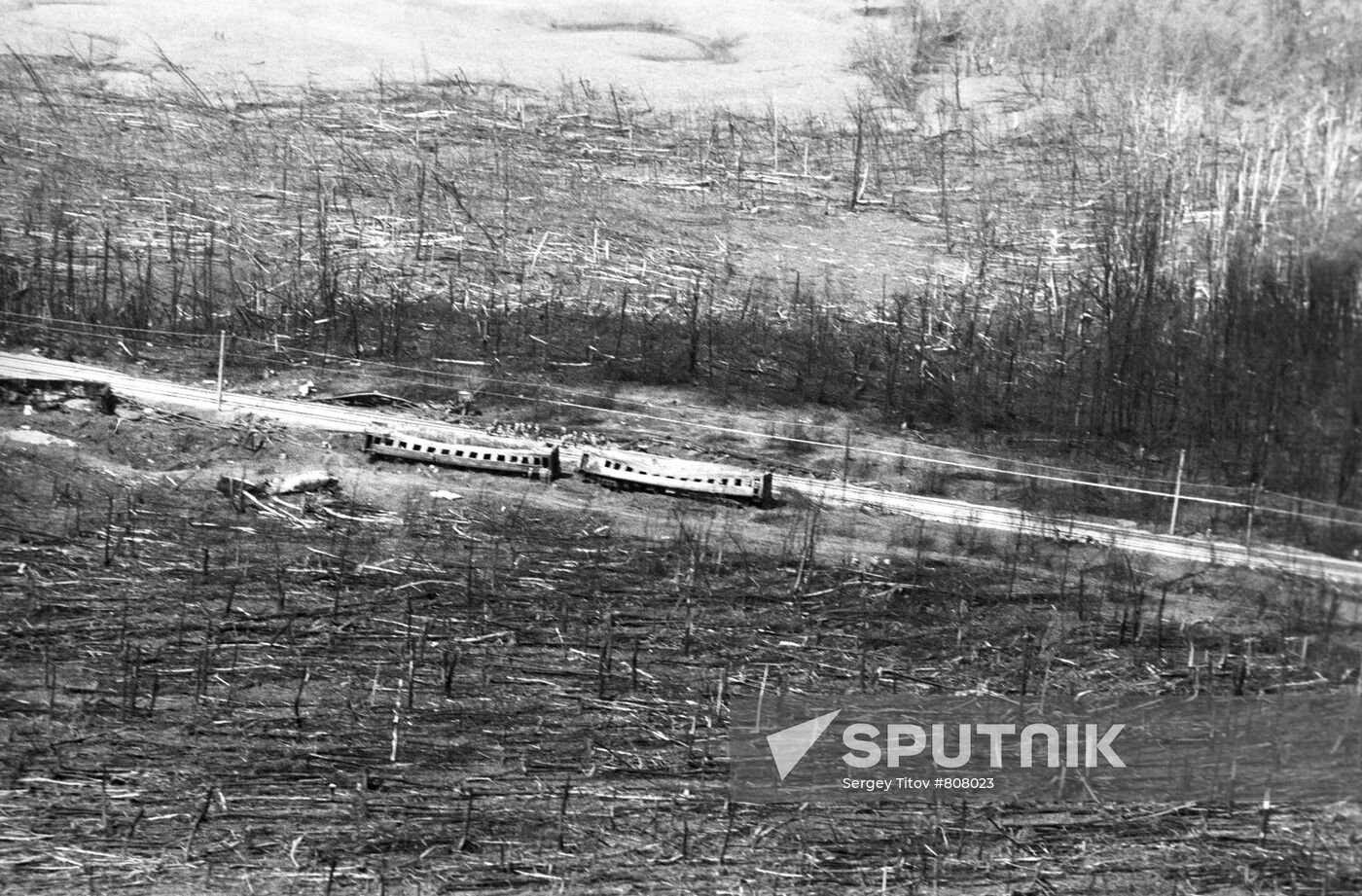 Disaster on Trans-Siberian Railway