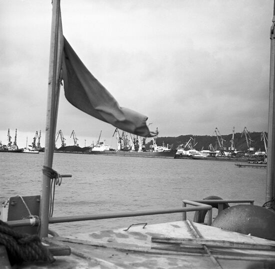 The Tuapse seaport