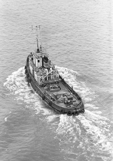 A fishing boat
