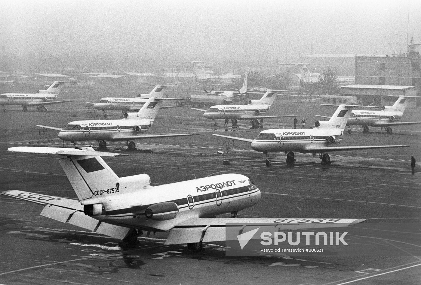 Aeroflot jetliners