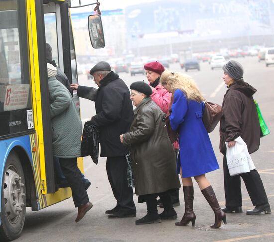 Public trasnport in Moscow