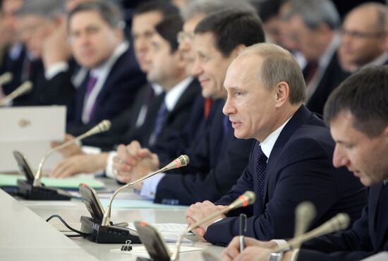 Vladimir Putin visits the Northwest Federal District