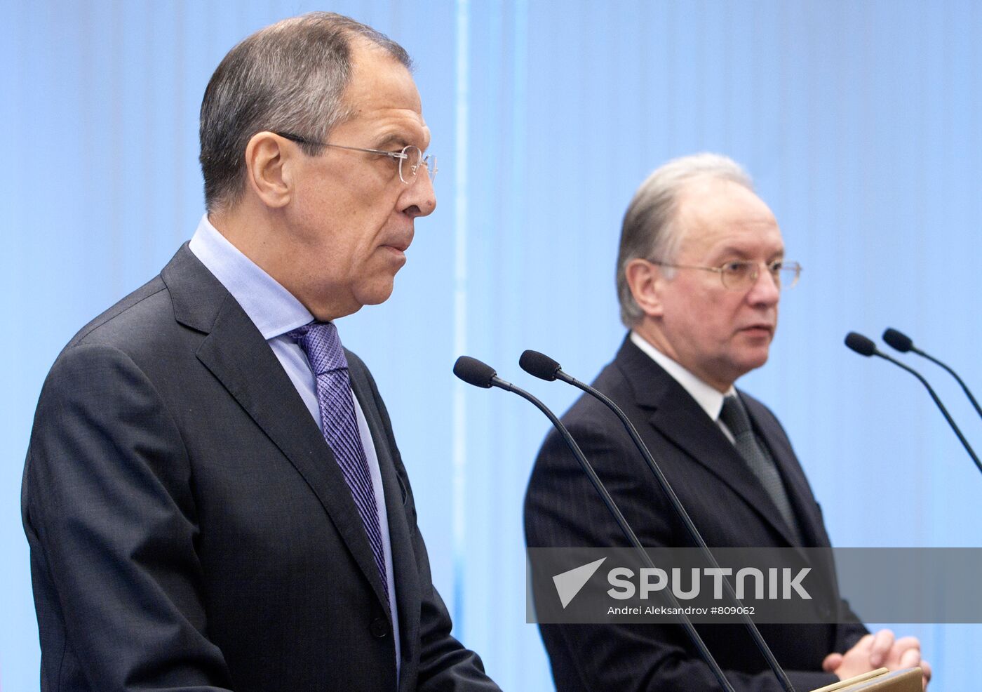 Sergei lavrov and Sergei Martynov