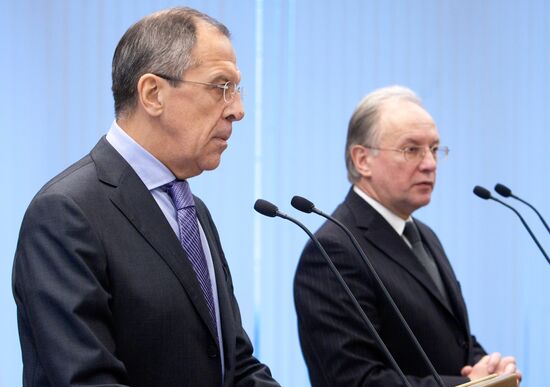 Sergei lavrov and Sergei Martynov
