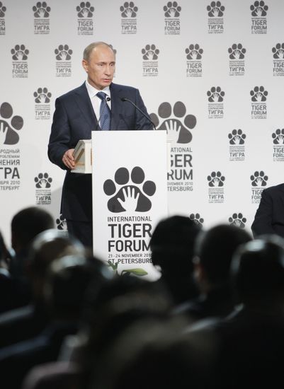 Vladimir Putin visits North-Western Federal District