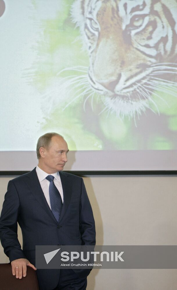 Vladimir Putin visits North Western Federal District