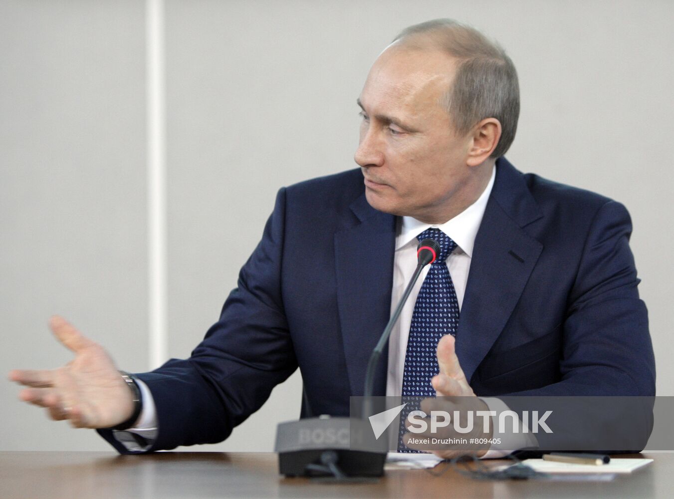 Vladimir Putin visits North Western Federal District